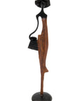 Bronze d'Abdoulaye 35cm marron n°2
