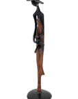 Abdoulaye's bronze 25cm brown n°10