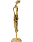 Abdoulaye's bronze 25cm gold n°1