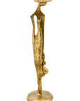 Abdoulaye's bronze 25cm gold n°4