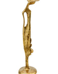 Abdoulaye's bronze 25cm gold n°4