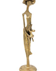 Abdoulaye's bronze 25cm gold n°6
