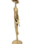 Abdoulaye's bronze 25cm gold n°6