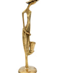Abdoulaye's bronze 25cm gold n°10