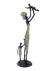 Bronze 35 cm vert n°9 Bronzes d'Afrique