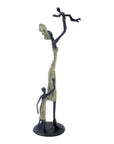 Bronze 35 cm vert n°9 Bronzes d'Afrique
