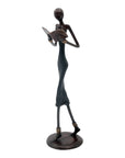 Bronze 35 cm noir n°15 Bronzes d'Afrique