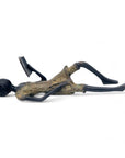 Bronze allongé 20 cm vert n°3 Bronzes d'Afrique