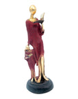 Bronze Art déco 30 cm rouge n°2 Bronzes d'Afrique