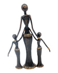 Bronze Mohamadi Dermé 30 cm marron n°4 Bronzes d'Afrique