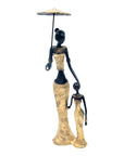 Bronze Mohamadi Dermé 30 cm doré n°4 Bronzes d'Afrique