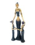 Bronze Mohamadi Dermé 30 cm noir n°2 Bronzes d'Afrique