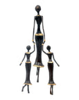 Bronze Mohamadi Dermé 40 cm noir n°1 Bronzes d'Afrique