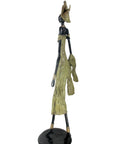 Bronze Issouf 130 cm vert n°1 Bronzes d'Afrique