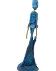 Bronze sans socle 55 cm bleu n°2