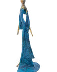 Bronze sans socle 55 cm bleu n°3