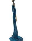 Bronze sans socle 55 cm bleu n°3