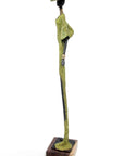 Bronze soclé 55 cm vert n°1