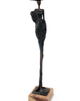 Bronze soclé 55 cm noir n°1