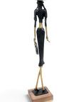 Bronze soclé 55 cm noir n°3