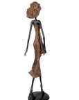 Bronze Issouf 70 cm marron n°1 Bronzes d'Afrique