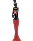 Bronze Mohamadi Dermé 20 cm rouge n°3