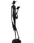 Bronze 55 cm noir n°3 Bronzes d'Afrique