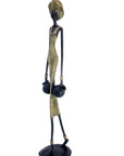 Bronze 55 cm vert n°3 Bronzes d'Afrique