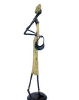 Bronze 55 cm vert n°6 Bronzes d'Afrique