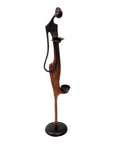Bronze d'Abdoulaye 55cm marron n°1 Bronzes d'Afrique