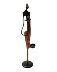 Bronze d'Abdoulaye 55cm marron n°1 Bronzes d'Afrique