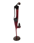 Bronze d'Abdoulaye 55cm rouge n°2 Bronzes d'Afrique