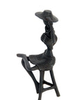 Bronze Ibrahim Dermé 20 cm noir n°3 Bronzes d'Afrique