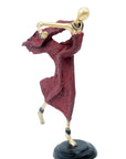 Danseuse 35 cm rouge n°4 Bronzes d'Afrique
