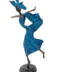 Danseuse 35 cm bleue n°2 Bronzes d'Afrique