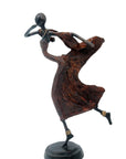 Danseuse 35 cm marron n°2 Bronzes d'Afrique