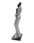 Bronze Issouf couple 55 cm gris n°2 Bronzes d'Afrique