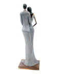 Bronze Issouf couple 55 cm gris n°2 Bronzes d'Afrique