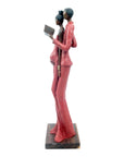 Bronze Issouf couple 55 cm rouge n°2 Bronzes d'Afrique