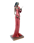 Bronze Issouf couple 55 cm rouge n°2 Bronzes d'Afrique