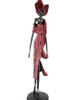 Bronze Issouf 110 cm rouge n°1 Bronzes d'Afrique