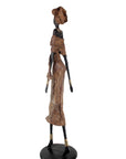 Bronze Issouf 110 cm marron n°2 Bronzes d'Afrique