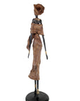Bronze Issouf 110 cm marron n°2 Bronzes d'Afrique