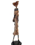 Bronze Issouf 110 cm marron n°2 Bronzes d'Afrique
