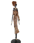 Bronze Issouf 110 cm marron n°2 Bronzes d'Afrique