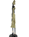 Bronze Issouf 110 cm vert n°1 Bronzes d'Afrique
