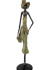 Bronze Issouf 110 cm vert n°2 Bronzes d'Afrique