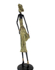 Bronze Issouf 110 cm vert n°2 Bronzes d'Afrique