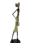 Bronze Issouf 110 cm vert n°2 Bronzes d'Afrique