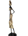 Bronze Issouf 110 cm doré n°2 Bronzes d'Afrique